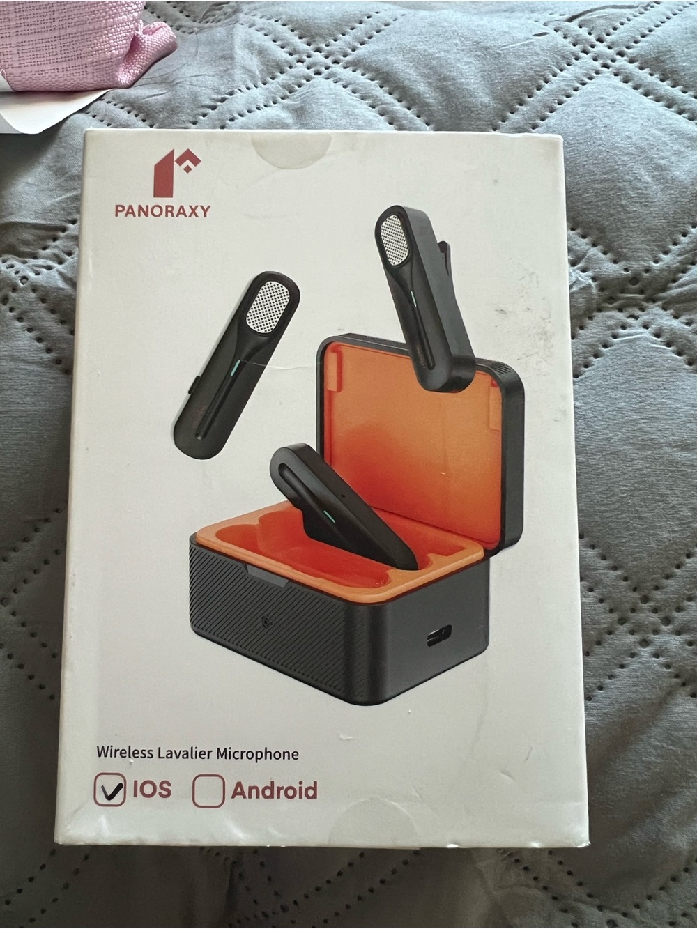 Panoraxy Wireless Lavalier Microphone